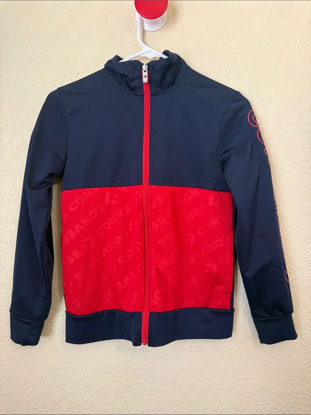 Converse Navy and Black Athletic Jacket